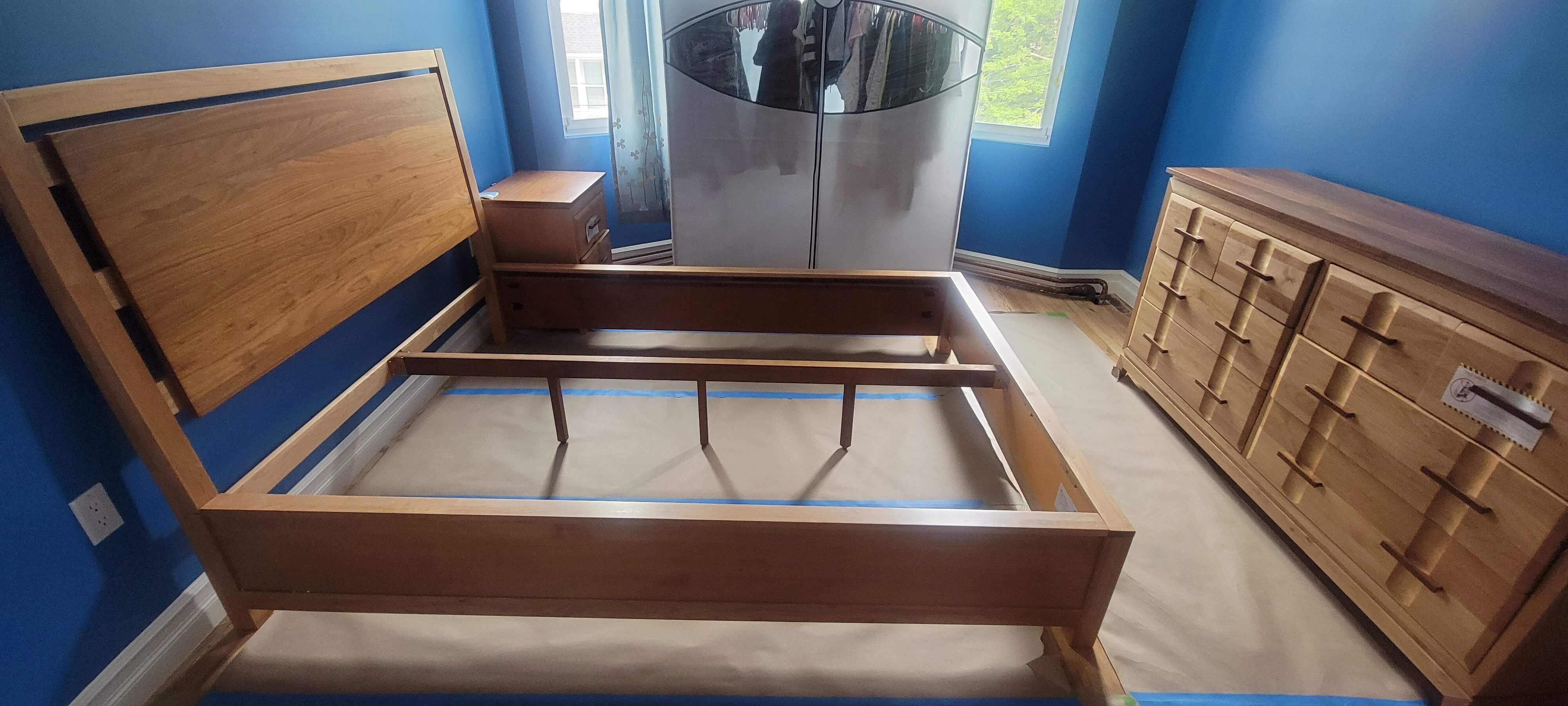 Before furniture removal in New York City