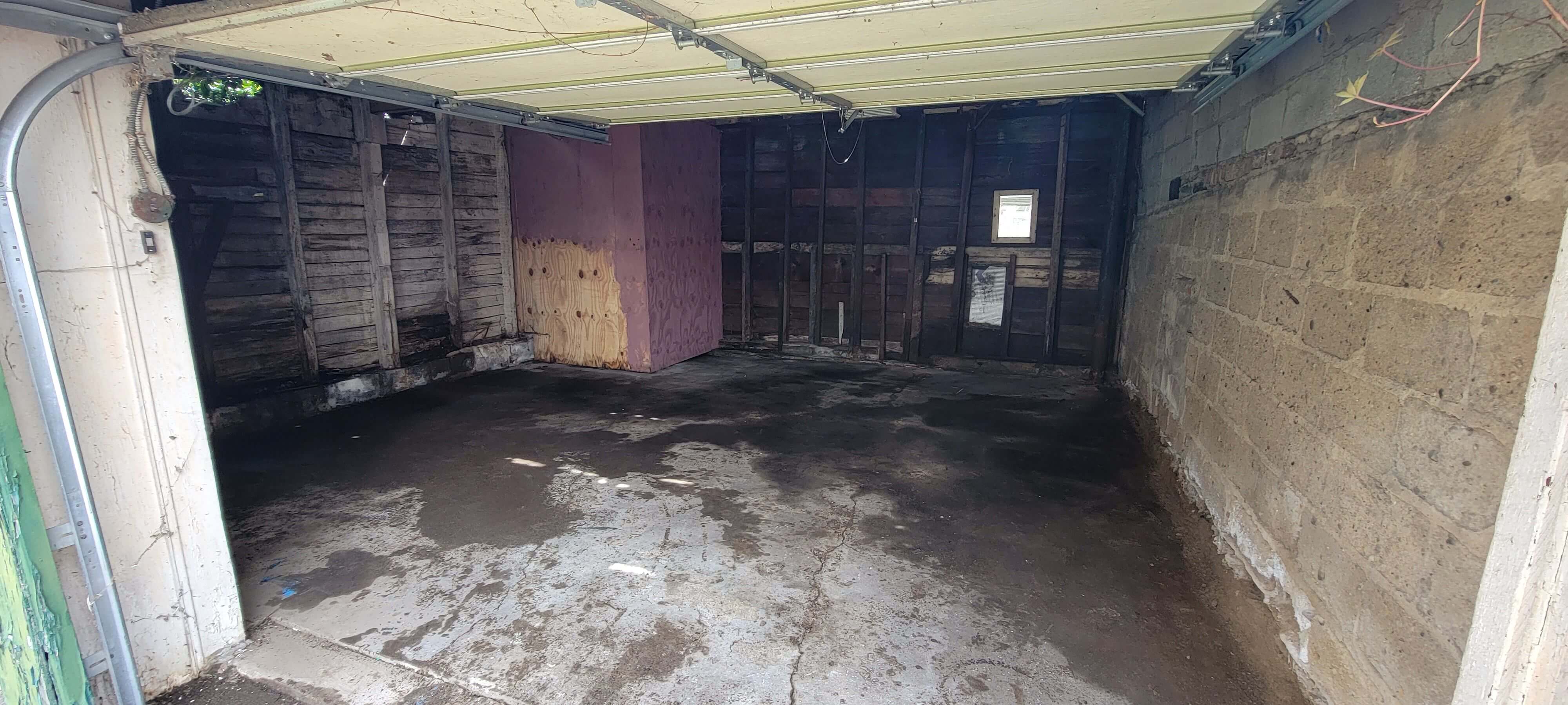 Garage junk after removal in Maspeth