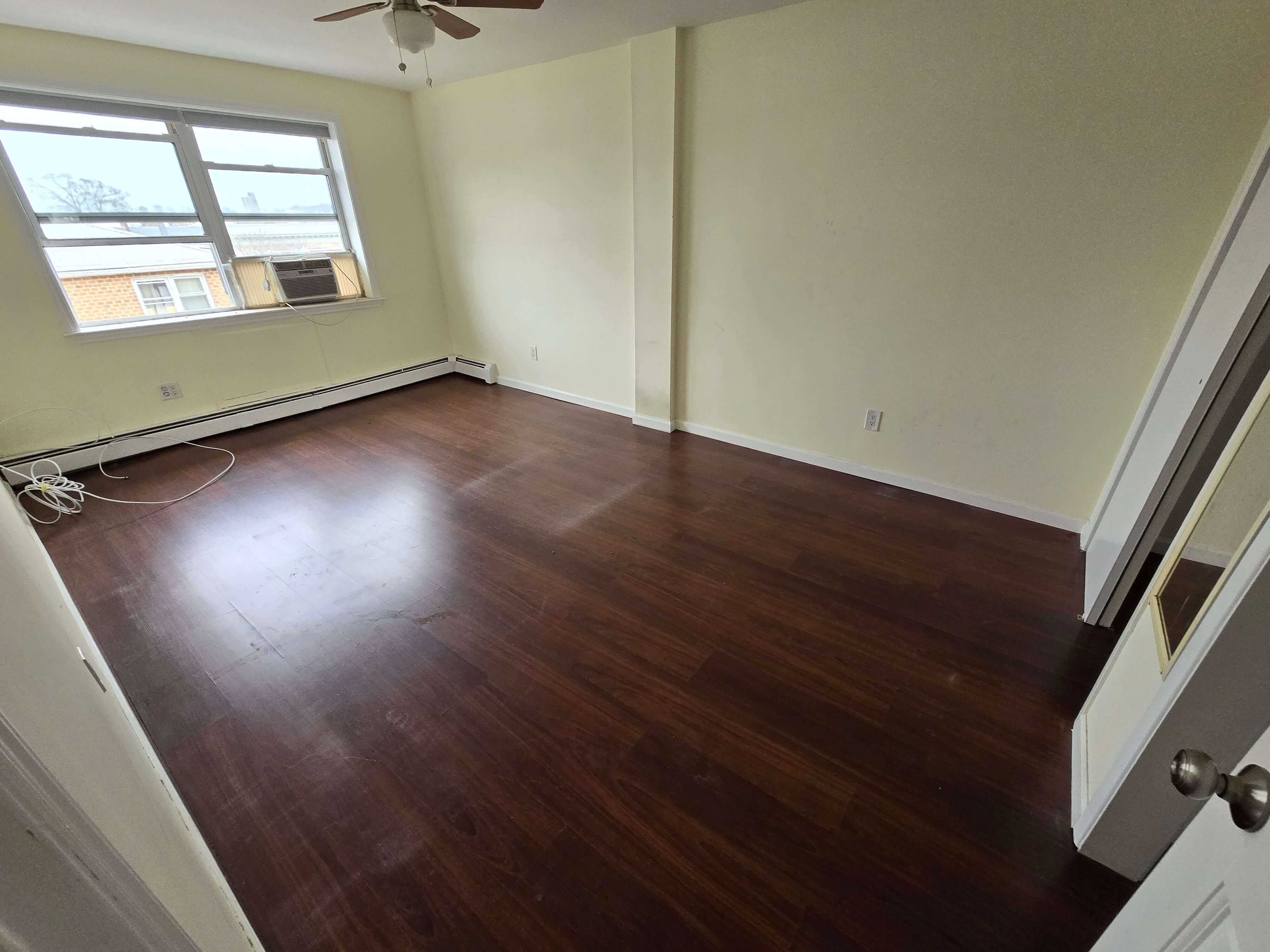 Junk after removal in NYC